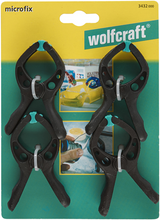 Wolfcraft microfix | fjederklemmer | 4 stk - 3432000