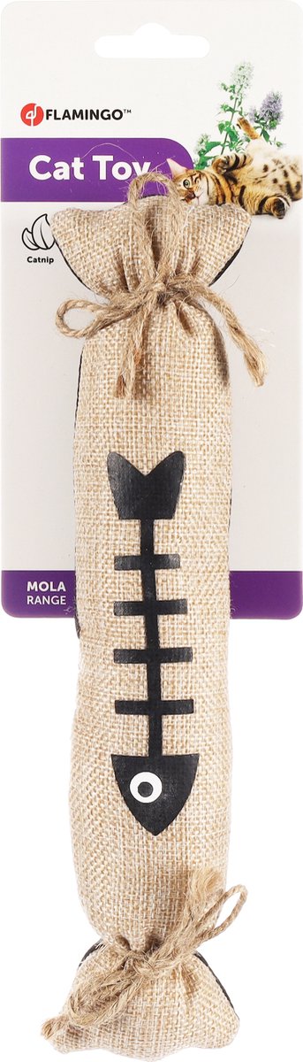 Flamingo mola - legetøjskatte - ps mola slik natur 25cm - 1. - 132301 - 1.