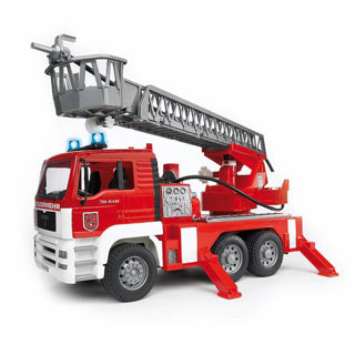 Bruder mand brandbil med stige