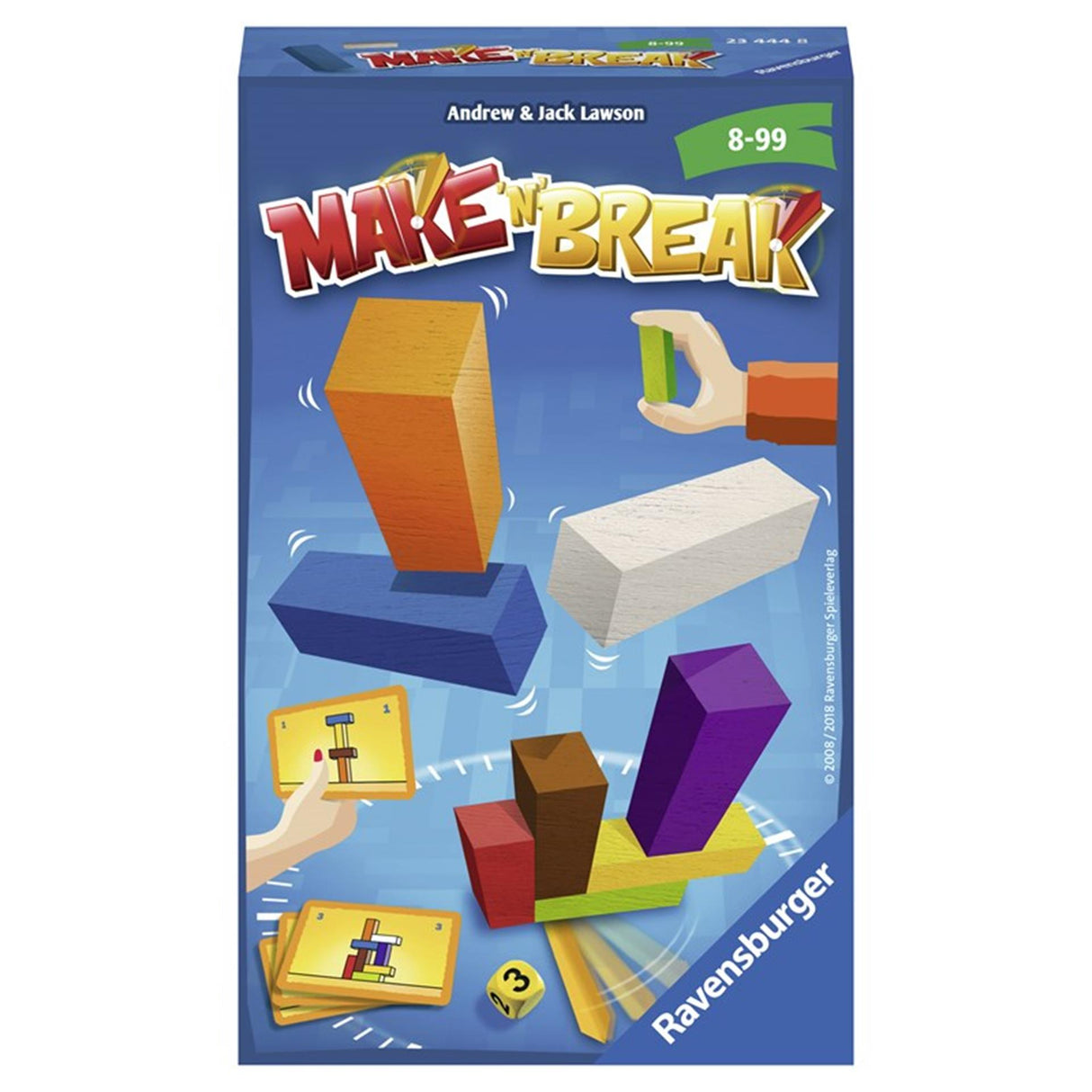 Ravensburger make 'n break - lommespil
