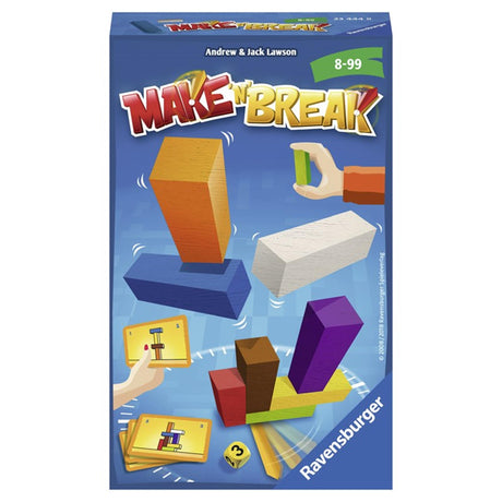 Ravensburger make 'n break - lommespil