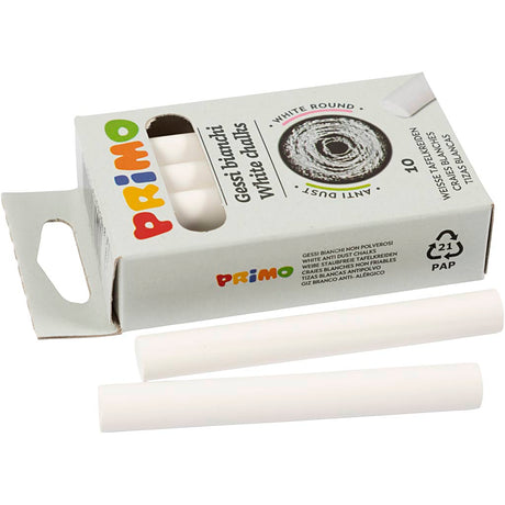 Creativ virksomhed https: www.cchobby.nl tavle kridt-l-8-cm-d-10-mm-white-10-piece-1-box