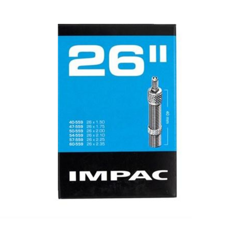 IMPAC (Schwalbe) Inner Tube DV13 26 tommer 40 60-559 40 mm