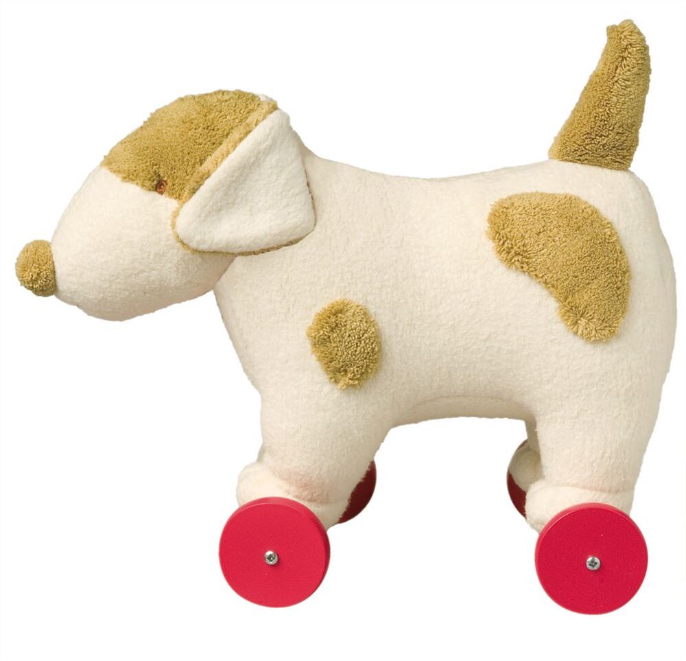 Hund 32 cm på hjul