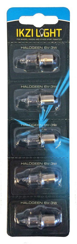 Lampe halogen 6v 3w krave til