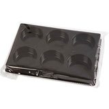 Creativ virksomhed https: www.cchobby.nl akvarel-palette-d-44-mm-dimensioner-11x16-cm-sort-1-stykke