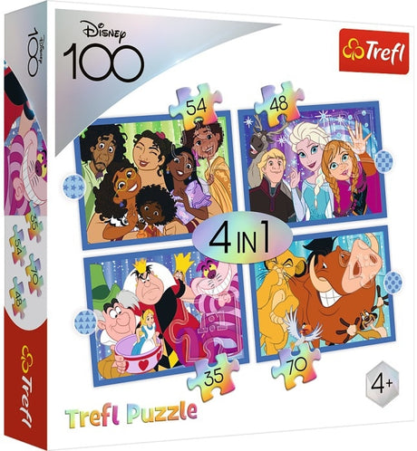 Oku Trefl Disney puslespil 4 brikker 35-48-54 og 70 brikker
