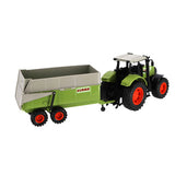 Dickie toys claas - traktortrailer - 57 cm - legetøjskøretøj
