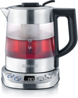 Severin kedel glas rustfrit stål 1l 2200w