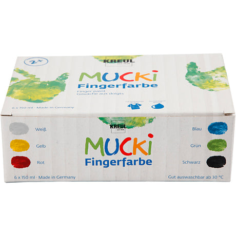 Kreul https: www.cchobby.nl mucki-fingerpaint-various-colors-6x150-ml-1-box