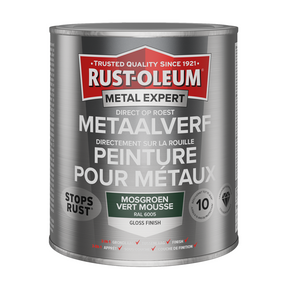 Rust-oleum 1071408 - metalmaling-hg-ral6005 -750ml direkte på rust | 1 stk