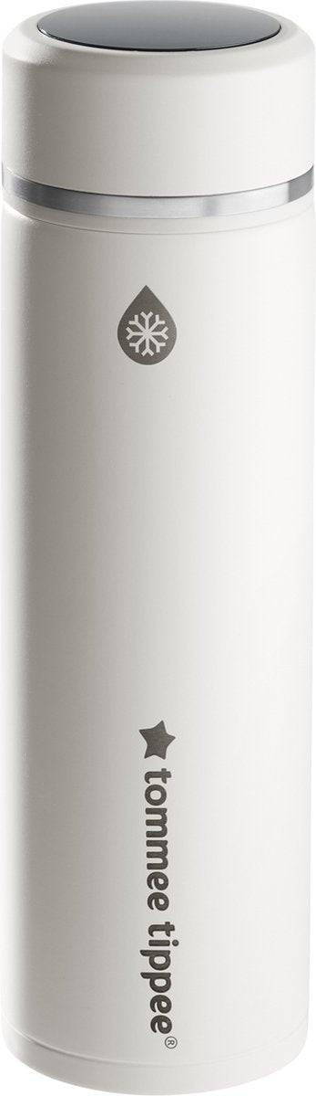 Tommee tippee goprep formel madforbereder, tilbereder den perfekte flaskemad på 2 minutter, bærbar, kølig flaske med LED digitalt temperaturdisplay
