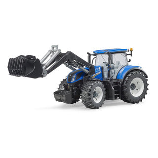 Bruder New Holland T7.315 traktor med frontlæsser 36 x 17 x 20 cm