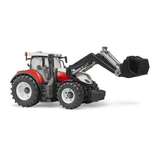 Bruder traktor Steyr 6300 Terrus CVT med frontlæsser - skala 1:16 - 45cm - 3181
