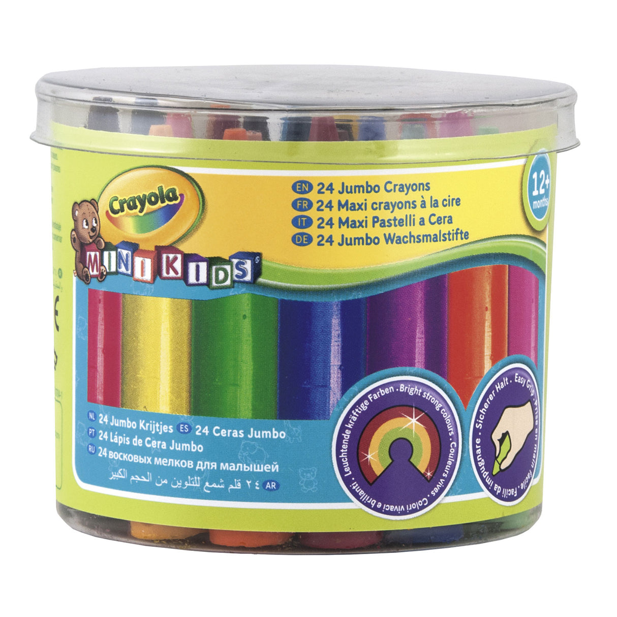 Crayola mini børn - tykke farveblyanter, 24 stk.