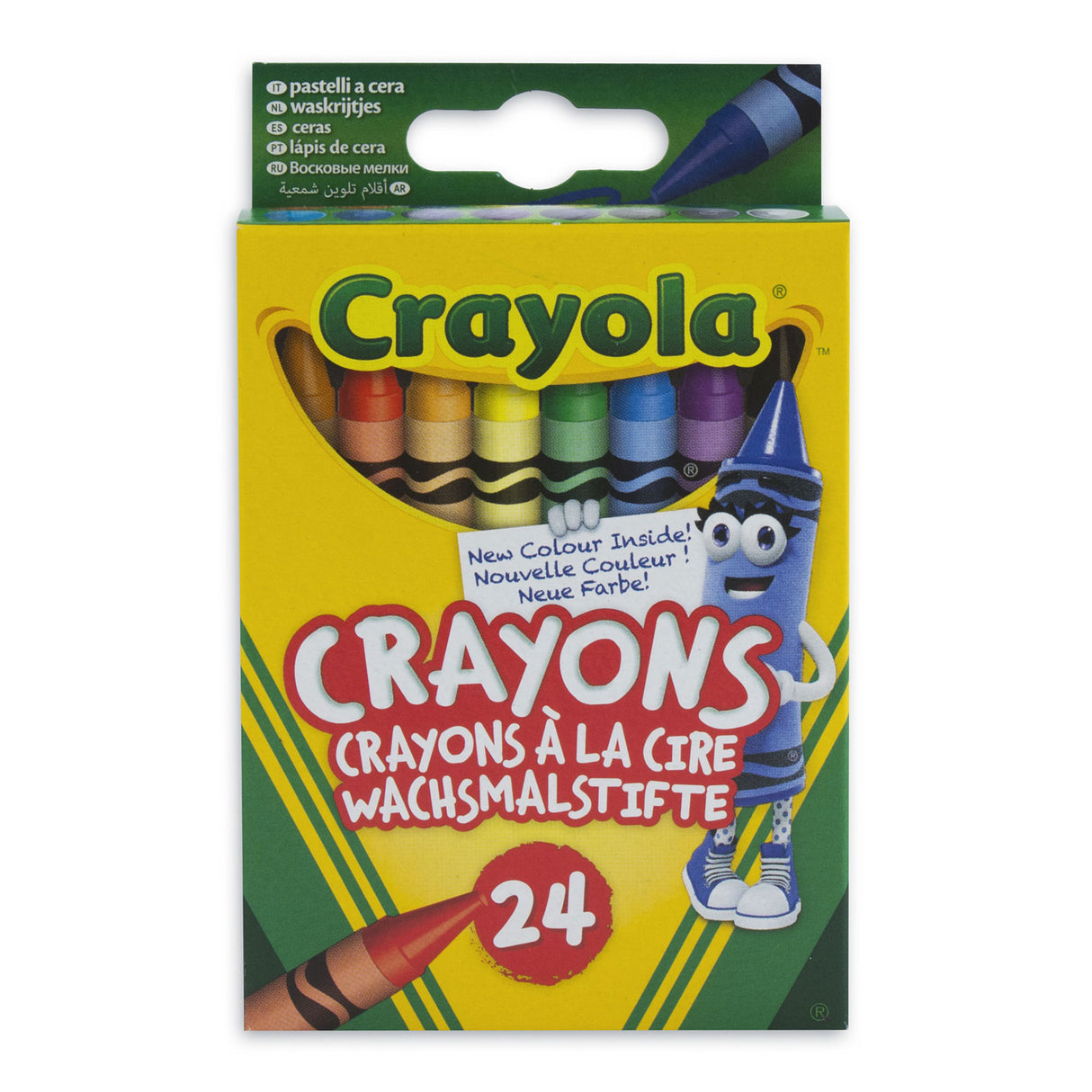 Crayola voksblyanter, 24 stk.