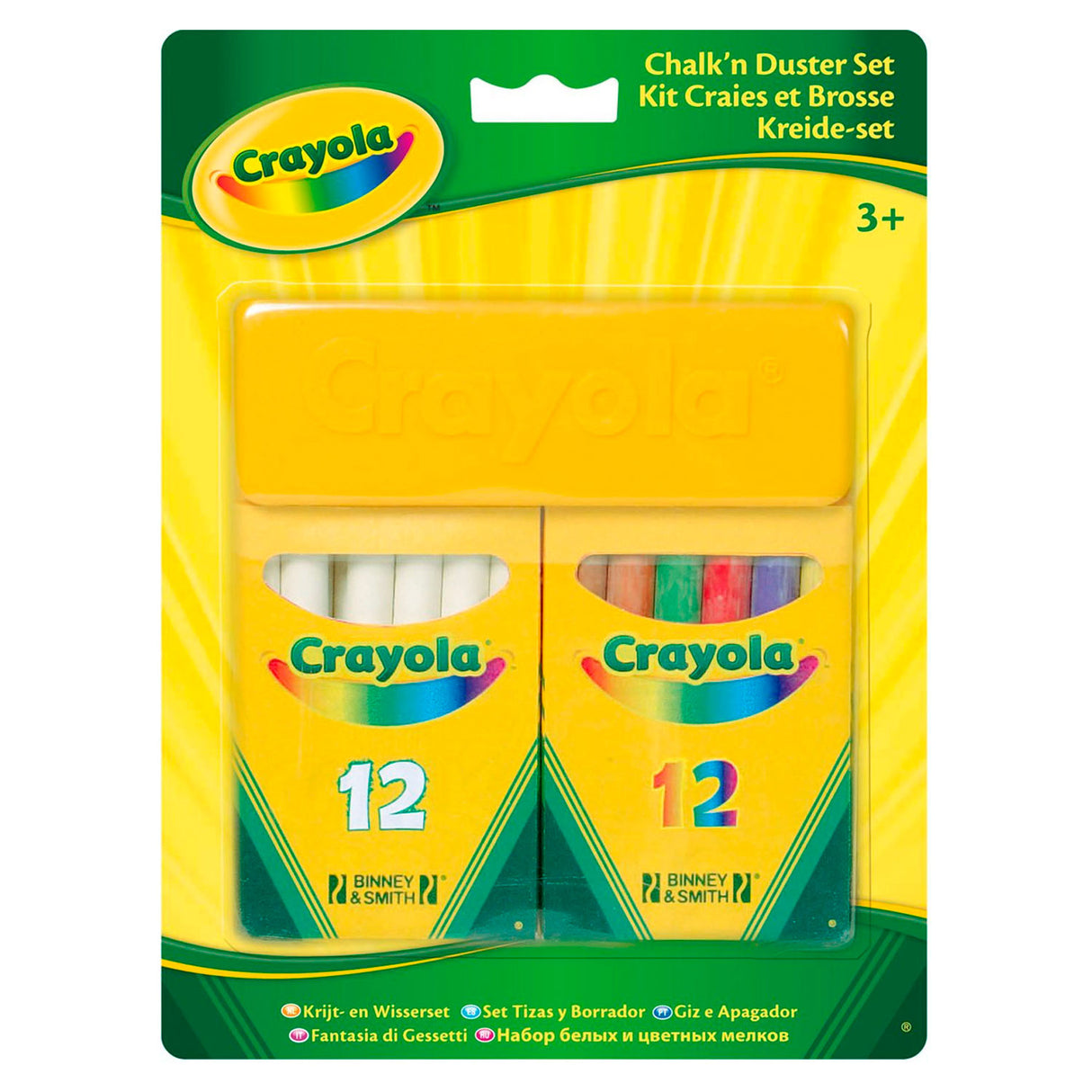 Crayola kridt med viskelæder