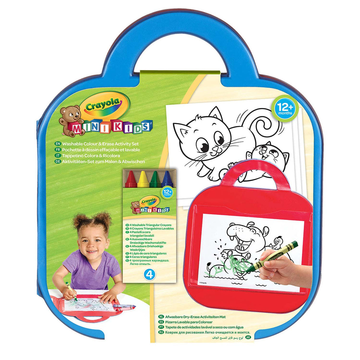 Crayola mini børn - farveslet aktivitetsmåtte