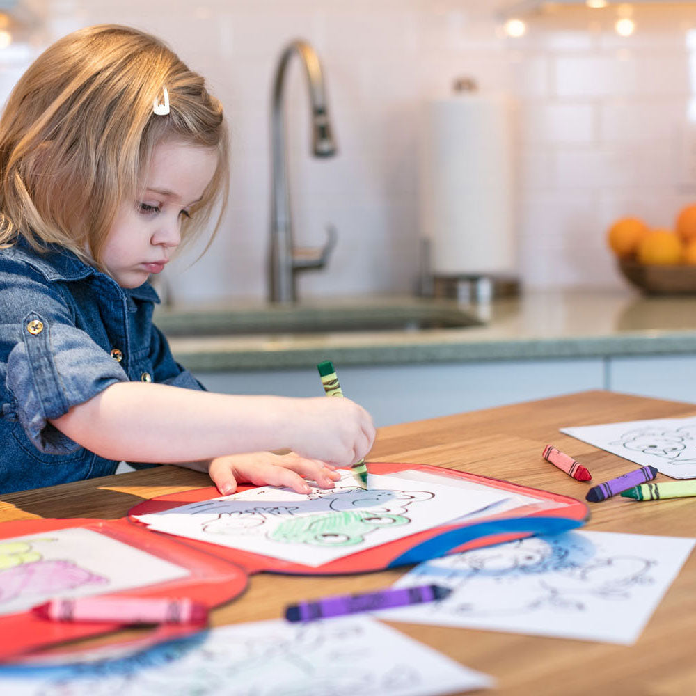Crayola mini børn - farveslet aktivitetsmåtte