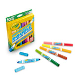 Crayola dobbeltsidet tusch, 10 stk.