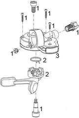 Sram tommelfingerskifter x-3 gearstang x-3 7-sp