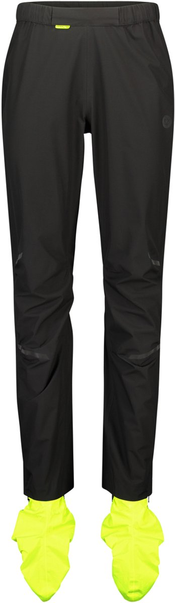 Agu compact commuter - regenbroek - heren - zwart - xl - waterdicht 10.000mm - fietsbroek voor e-bike en speed pedelec - met reflectie