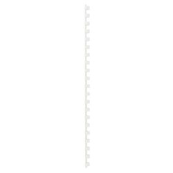 Gbc combbind bindruggen wit - a4 - 8 mm - 100 stuks