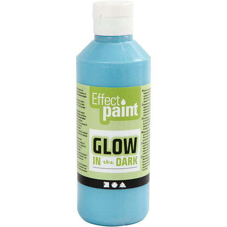 Creotime https: www.cchobby.nl glow-in-the-dark-fluorescent-light blue-250-ml-1-bottle