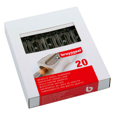 Bruynzeel grafit blyantspidser boks 20