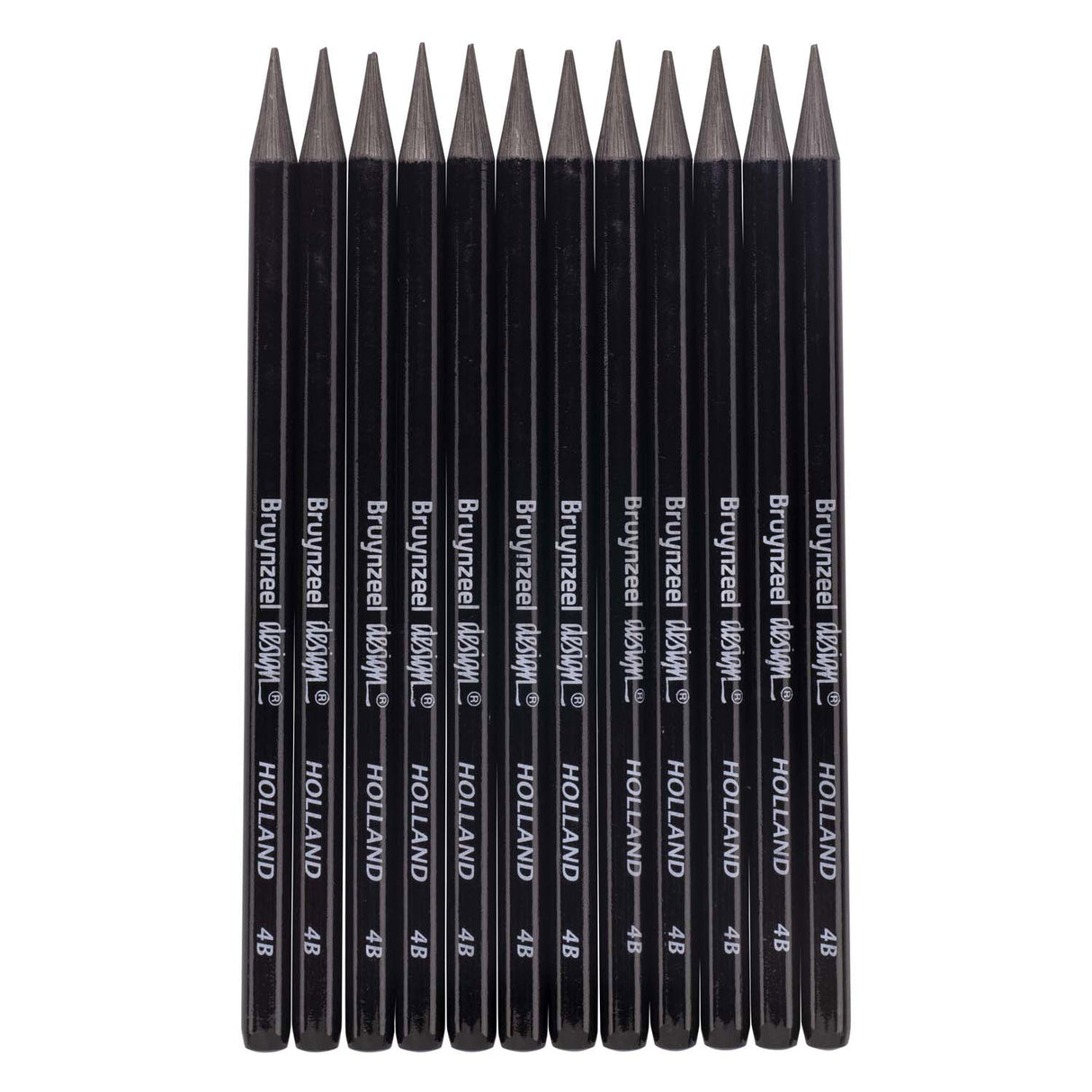 Bruynzeel design grafit tusch 4b - 12 stk.