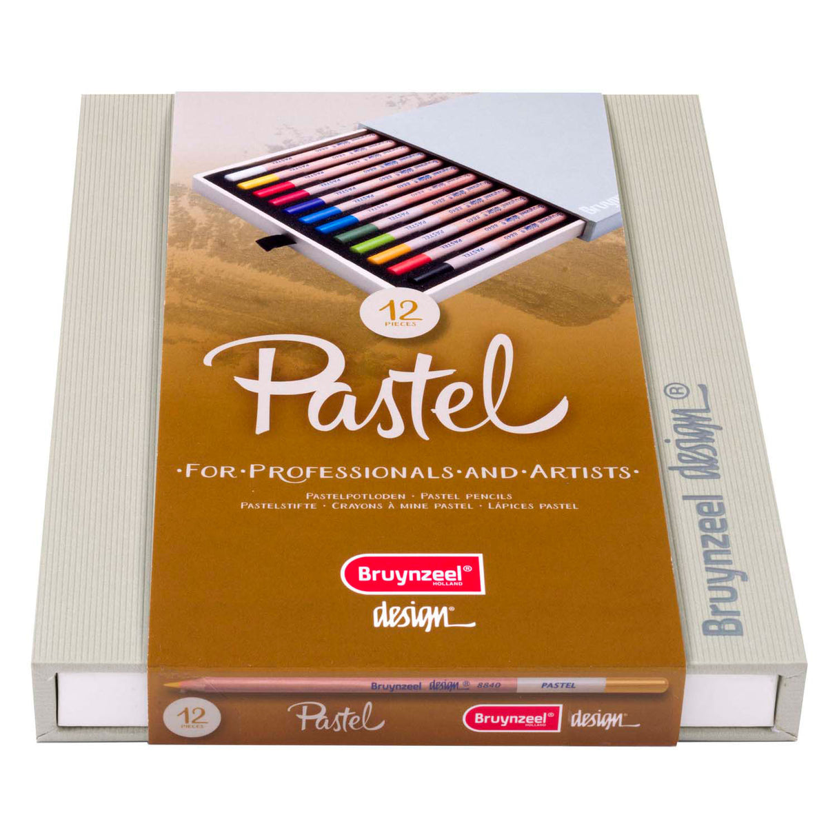 Bruynzeel design pastel penalboks, 12 farver