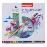 Bruynzeel expression akvarel blyanter tin 24