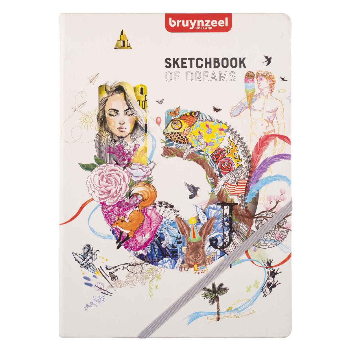 Bruynzeel creatives skitsebog a4 140 g m 80 ark