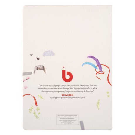 Bruynzeel creatives skitsebog a4 140 g m 80 ark