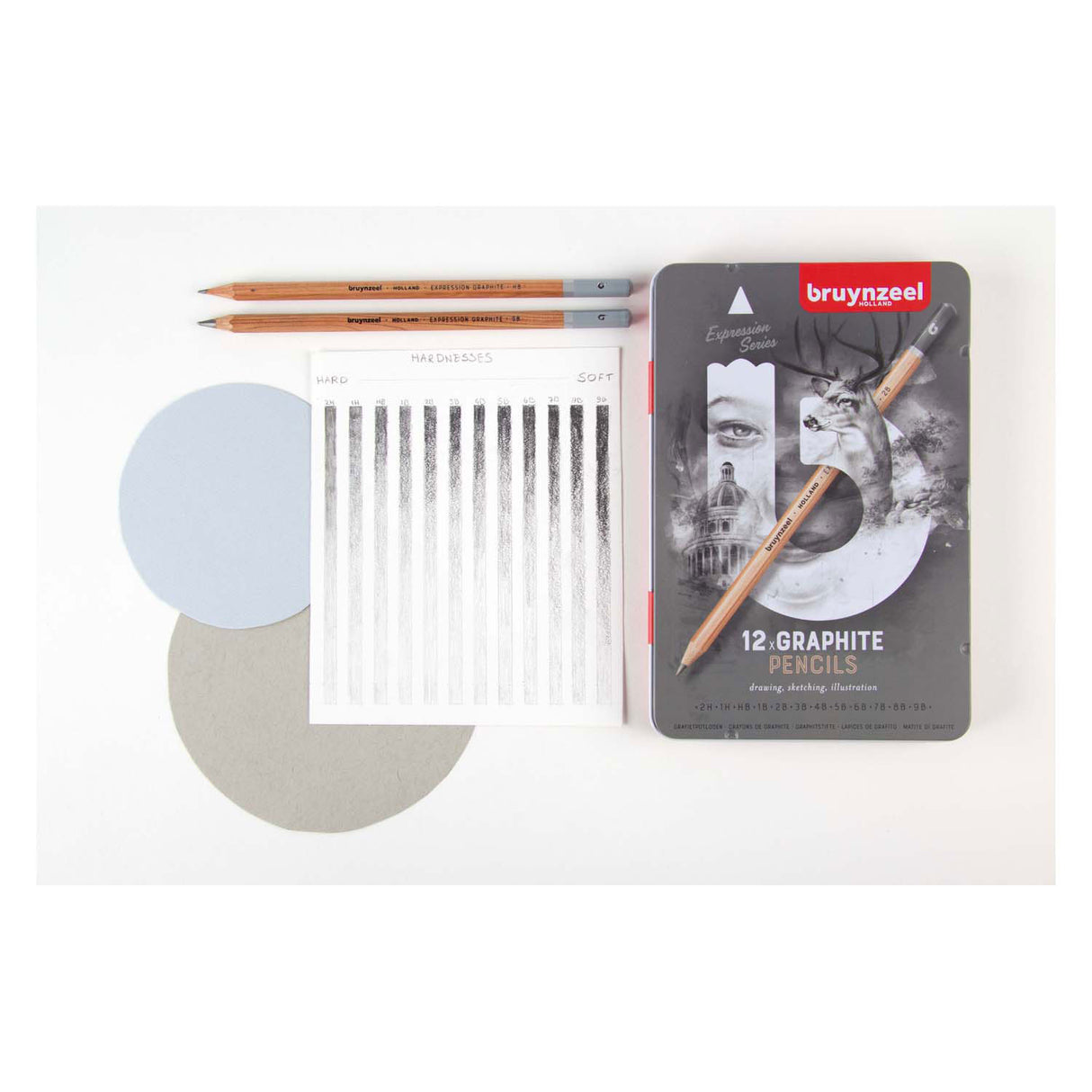 Bruynzeel expression grafit blyanter tin 12