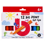 Bruynzeel kids store tuschpenne sæt 12
