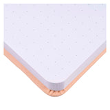 Bruynzeel bullet journal fersken 13c21cm, 140 g m 64 ark
