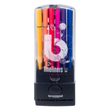 Bruynzeel teenagere 12 fineliners med trekantet greb