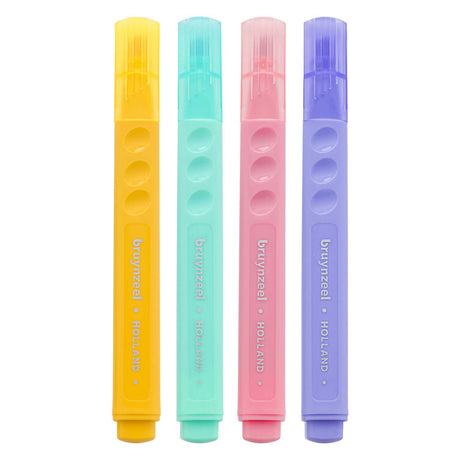 Bruynzeel highlighter sæt pastel 4 farver