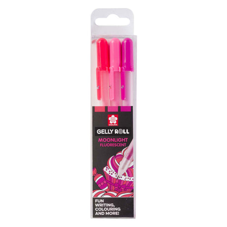 Sakura moonlight sæt med 3 gelpenne slik