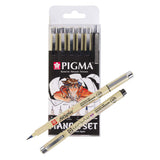 Sakura unikke manga kollektion på 6 pigma micron