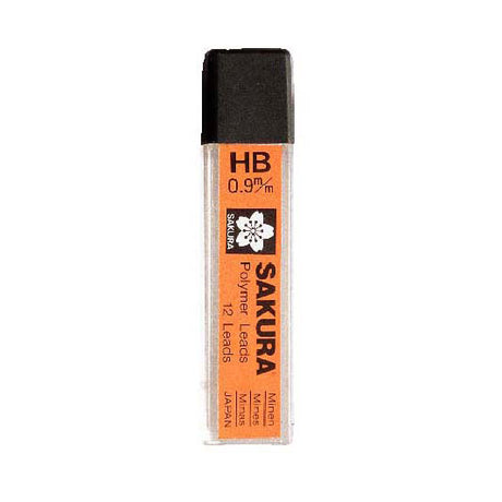 Sakura mekanisk blyant refill 0,9 mm hb polymer refill