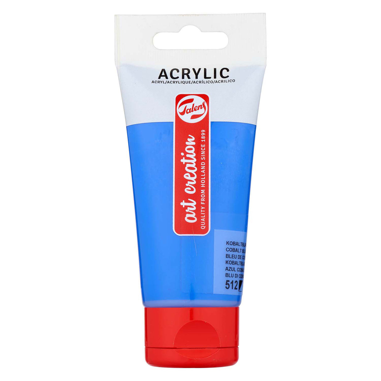 Talens art creation akrylmaling tube 75ml koboltblå 512