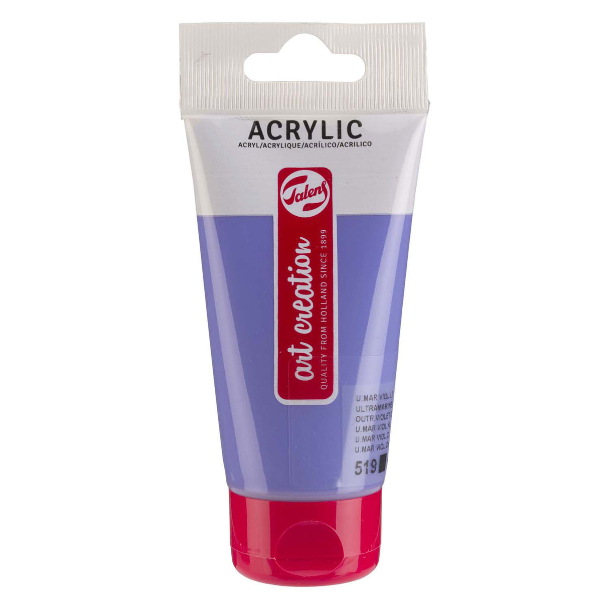 Talens art creation akryl maling tube 75ml ultramarin violetl