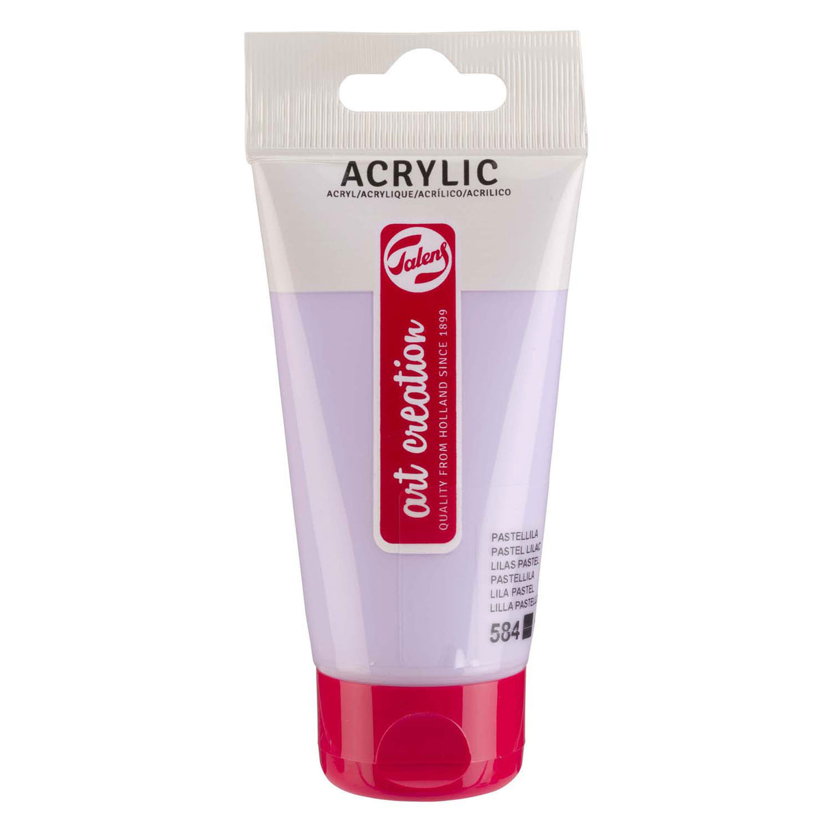 Talens art creation akrylmaling tube 75ml pastellila 584