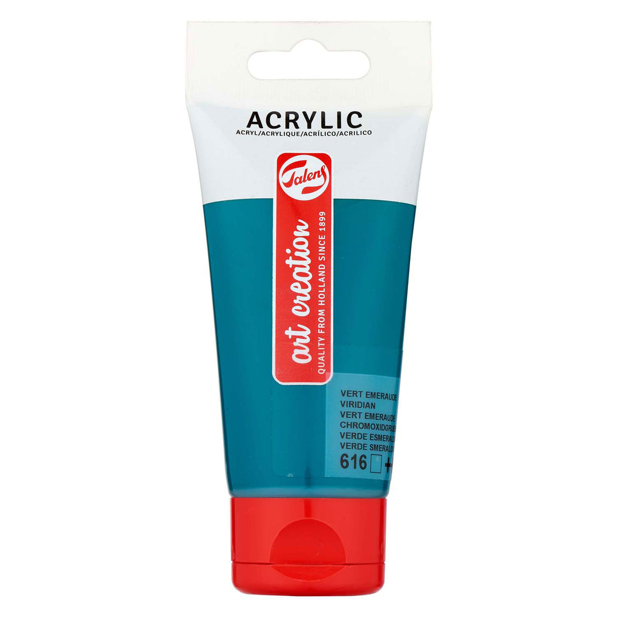 Talens art creation akrylmaling tube 75ml vert meraude 616