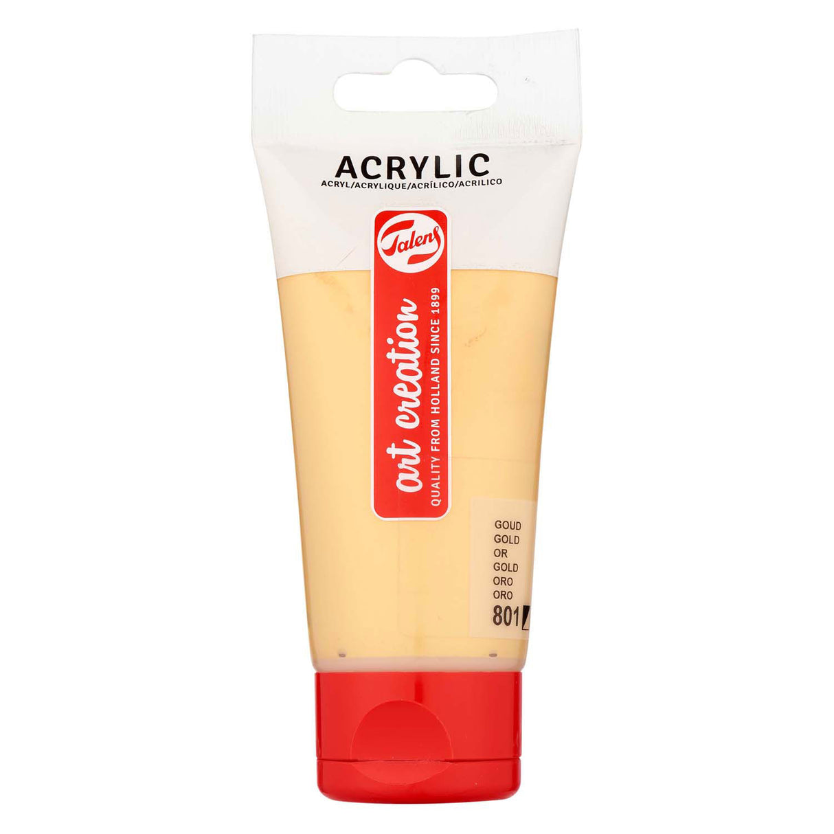 Talens art creation akrylmaling tube 75ml guld 801