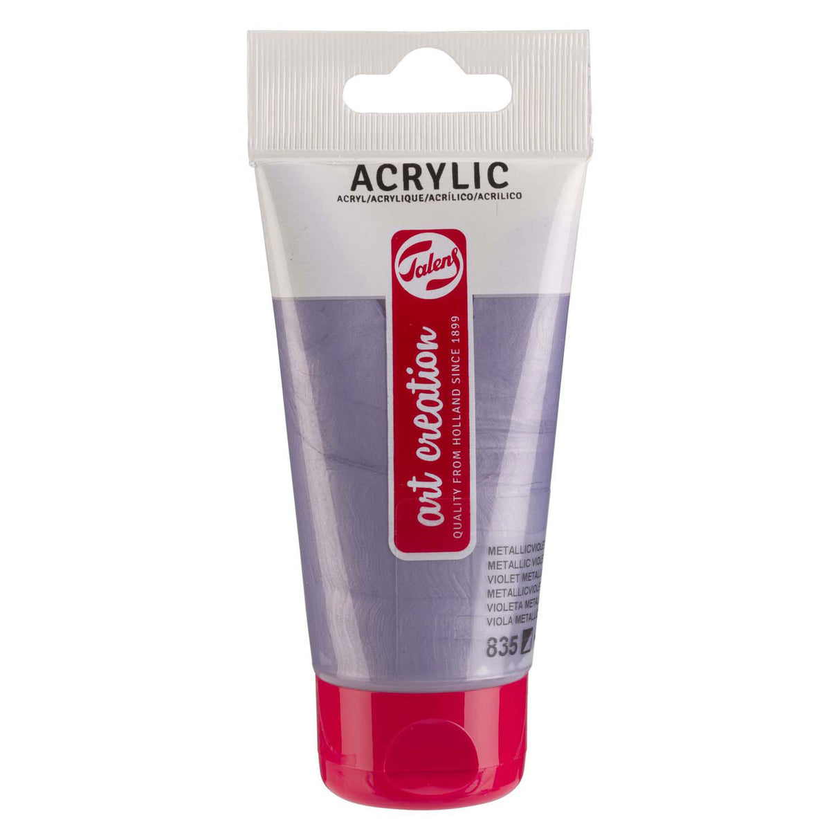 Talens art creation akrylmaling tube 75ml metallic violet 835
