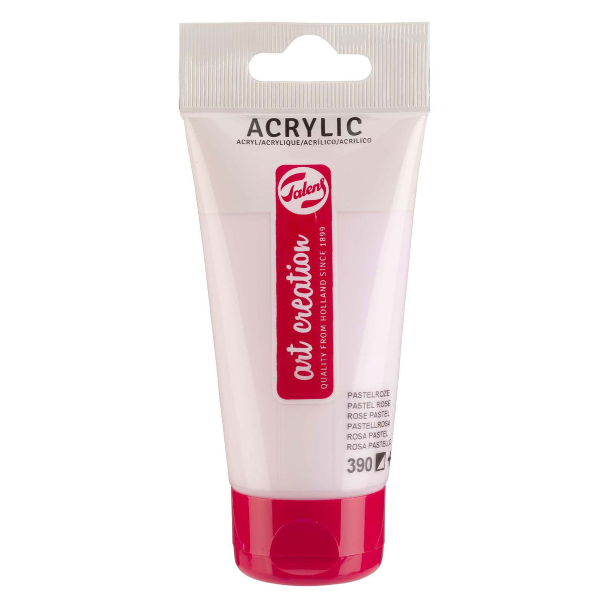 Talens art creation akryl maling tube 75ml pastel pink 390