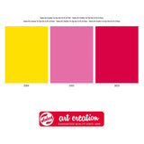 Talens art creation tie-dye sæt pink, 3x 85ml